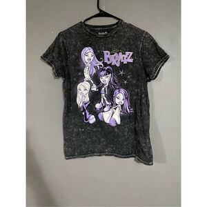 Bratz Dolls Acid Wash Tie-Dye Shirt Size Small